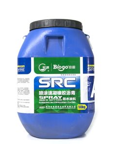 Phun lớp phủ chống thấm bitum cao su đông cứng nhanh